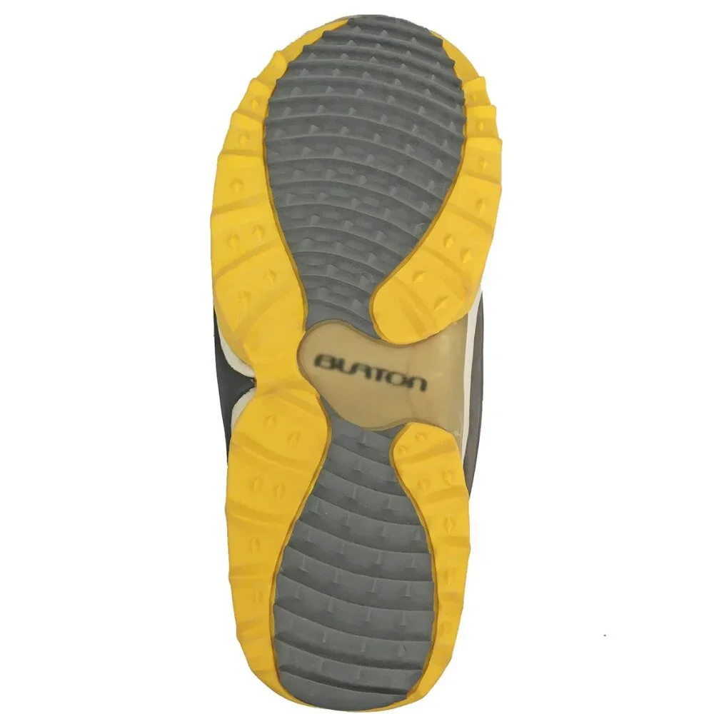 NEW Burton Freestyle Snowboard Boots! 8 or 8.5  Gray & Yellow Traditional Lace